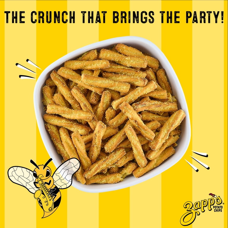 Zapp's, Pretzel Stix, 16 oz, Honey Mustard Low Sodium 6 count