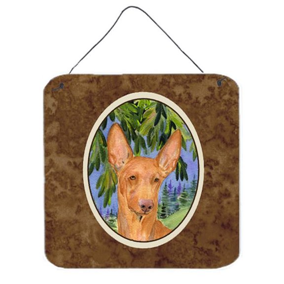 6 In. Pharoh Hound Aluminium Metal Wall Or Door Hanging Prints
