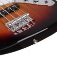 thumbnail image 4 of Veryke Exquisite GJazz Bass with Electirc Bass Amplifier Power Wire Tools - Sunset, 4 of 12