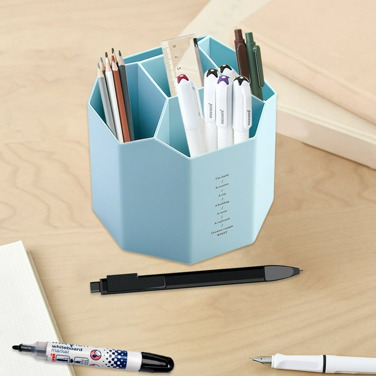 360 Rotating Art Supply Organizer, Pencil Holder For Desk, Desktop