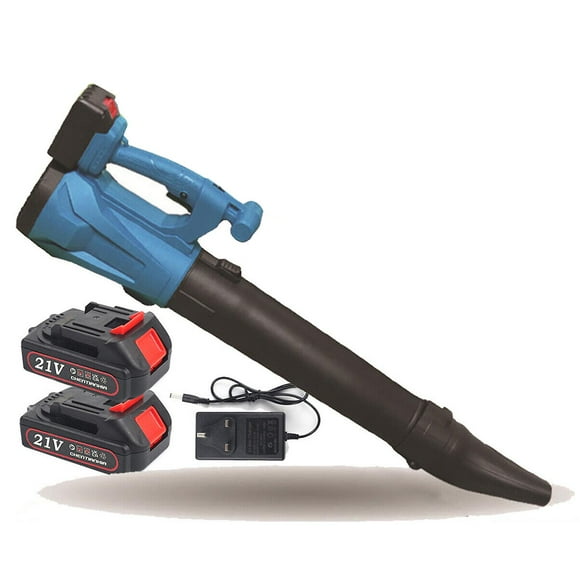 Cordless Leaf Blower Garden Vacuum Leaf Blower Shredder With 2 Battery Charger -gsl