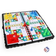 Cheers Foldable Megnatic Flying Ludo Parent Child Interactive Amusement Board Game Toy - image 5 of 5