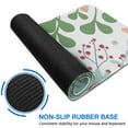 thumbnail image 6 of Cartoon Flowers and Green Leaves&nbsp;pad Mousewaterproofwashable&nbsp;for Office Home Work GamingmousepadRubber Base Mousepad with Stitched Edges 31.5x11.8inches, 6 of 7