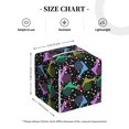 thumbnail image 2 of Rateoe Snails 1 Pattern Tissue Box Cover, Modern Square Decorative Leather Facial Paper Case Organizer Holder Dispenser 5X5X5'', 2 of 8