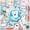 B, variant on vlrwzc 50pcs Funny Cute Cartoon Tooth Stickers for Graffiti Decals Laptop Scrapbook Phone Luggage Car Decoration Waterproof Sticker Party Supplies
