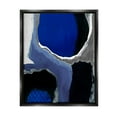 thumbnail image 5 of Stupell Industries Abstract Masculine Cobalt Blue Grey Black Design Jet Black Framed Floating Canvas Wall Art, 24x30, by Studio W, 5 of 5