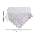 thumbnail image 2 of Cotton Handmade Crochet Lace Table Runner Doilies Table Dresser Mat, 2 of 5