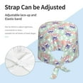 thumbnail image 4 of Scrub Caps Women Men - Bulldog Soft Comfy Waterproof Adjustable Working Cap Scrub Hats Surgical Caps for Women Men With Sweatband, Nurse Caps for Women Men, 4 of 6