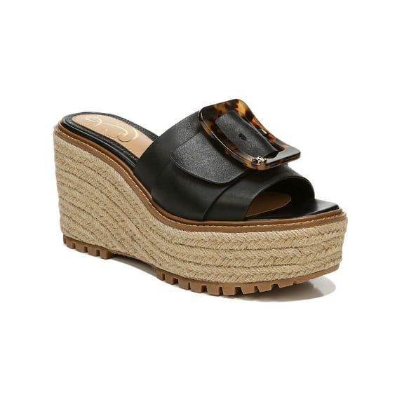Sam Edelman Womens Livi Leather Flatform Platform Sandals