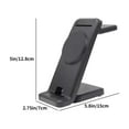 thumbnail image 3 of Giunmcul Reduced Price Multifunctional Foldable Wireless Charging for Android and IOS. Mobile Phones Watches Earphones Three-in-one Magnetic 15W Wireless Fast Charger, 3 of 5