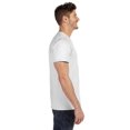 thumbnail image 2 of Hanes Men's and Big Men's Nano-T Short Sleeve V-Neck, Up To Size 3XL, 2 of 3