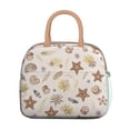 thumbnail image 2 of Lunch Bag Women Lunch Bag with Front Pocket Portable Large Cooler Tote for Student/Mother Group with Side Pockets for Work Office Picnic Starfish (531), 2 of 7