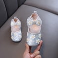 thumbnail image 2 of Zapatos de Baile de Niñas Verano Casual Strass Perla Rendimiento Lentejuelas Princesa Correa de Tobillo Sandalias, 2 of 7