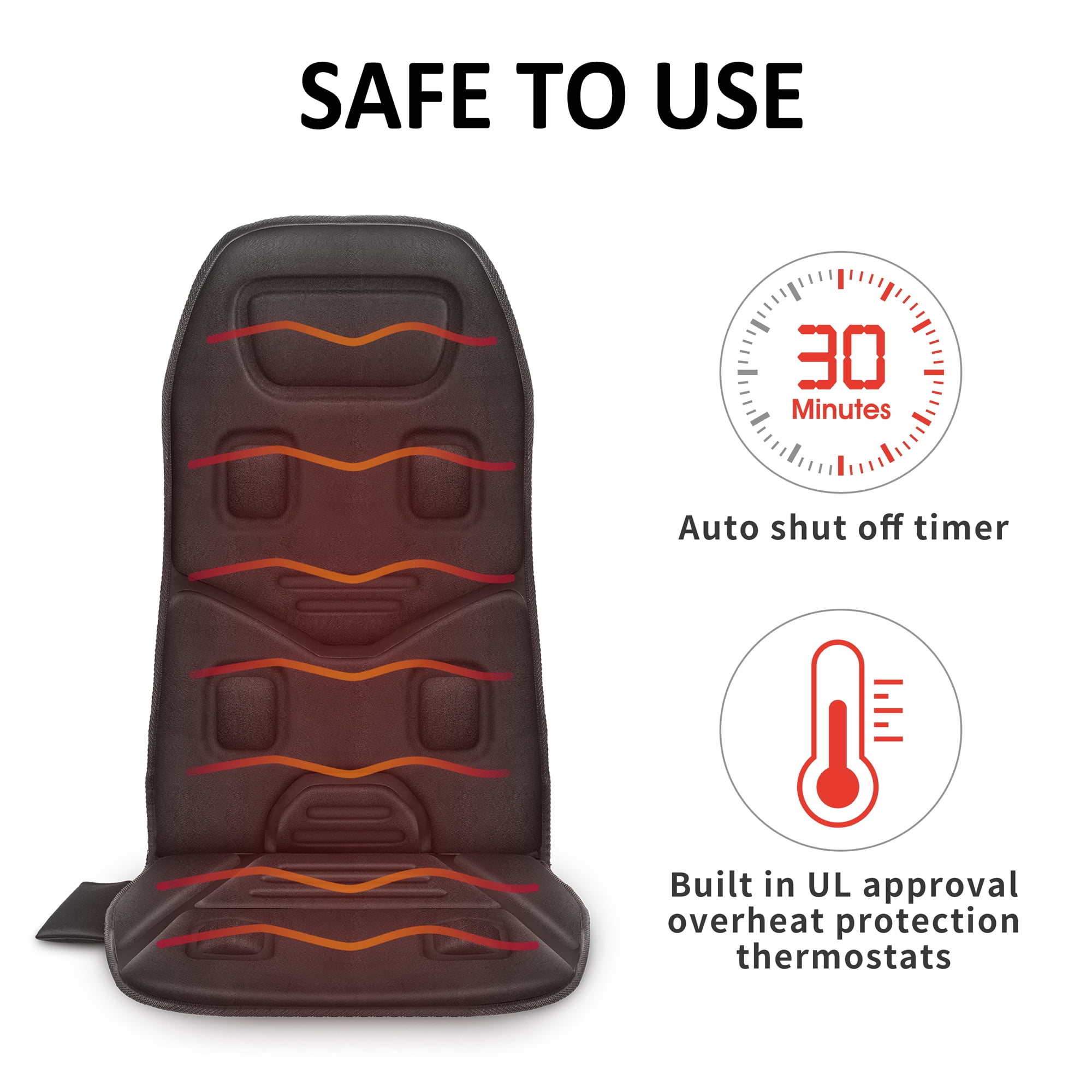 Comfier Deluxe Heated Car Seat Cushion Deluxe - CILI-2613