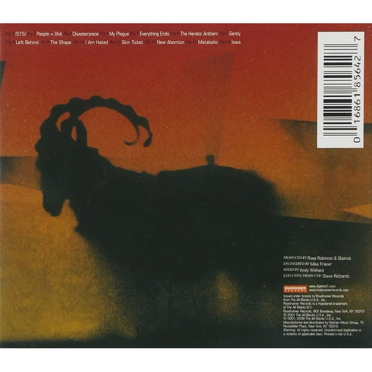 Slipknot - Iowa - Music & Performance - CD - Walmart.com