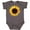 Charcoal Grey, variant on Inktastic Summer Sunflower Boys or Girls Baby Bodysuit