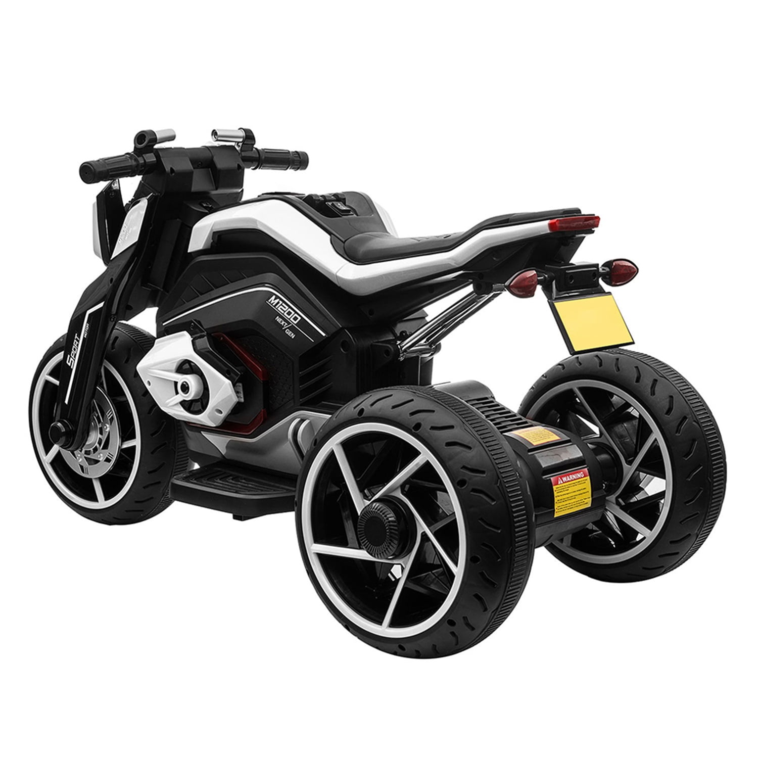 CIPACHO 12V Electric Motorcycle for Kids, Kids Ride On Motorcycle w/ 3 Wheels, Lights, Music, Battery Powered Trike Electric Toy for Children, White CIPACHO 12V Electric Motorcycle for Kids, Kids Ride On Motorcycle w/ 3 Wheels, Lights, Music, Battery Powered Trike Electric Toy for Children, White