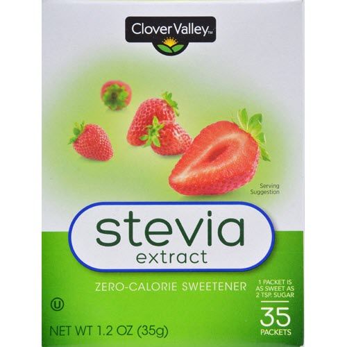 A Product of Clover Valley Stevia Sweetener, 35ct Pack of 4 Walmart