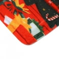 thumbnail image 3 of Peahefy Door Mat,Kitchen Floor Mat,Christmas Door Mat Floor Rugs Santa Snowman Pattern Doormat Flannel Bath Absorbent Mats Home Decor, 3 of 8