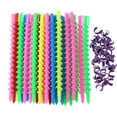thumbnail image 3 of Varilla de permanente de pelo en espiral larga de plástico herramientas de rodillos para rizador de peluquería, 3 of 9