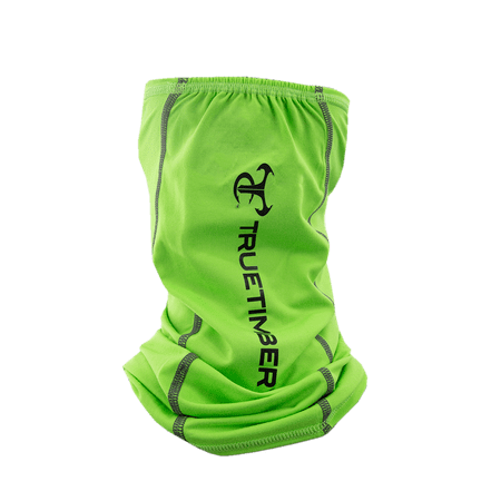 UPC: 0840194786799 | TrueTimber Logo Neck Gaiter Green Flash/Drizzle