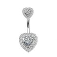 thumbnail image 3 of Belly Button Ring Updated S Urgical Steel Belly Button Rings With Properly, 3 of 9