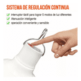 thumbnail image 4 of Lámpara Foco Led Portatil Recargable Emergencia Usb Blanco, 4 of 5