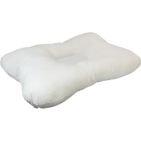 Cervical Support Pillow - Roscoe Medical Fiber Filled Quad Core Cervical Pillow