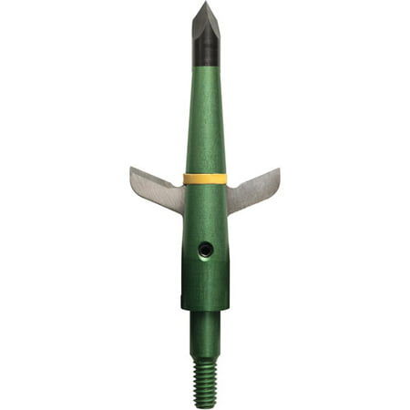 (Pack of 3) #207 Expandable 2-Blade Broadheads by Swhacker, 100 Grain 2