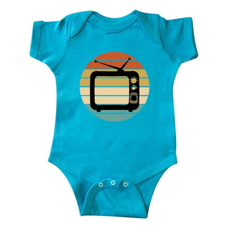 

Inktastic Televison TV Vintage Retro Sunset Gift Baby Boy or Baby Girl Bodysuit