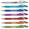 thumbnail image 4 of Ballpoint Pen w/Stylus Tip Click action Custom Personalized Black writing ink - The Beemer - Full color Printed Name Pens with Your Logo/Text/Message FREE PERSONALIZATION - 14 Qty, 4 of 6