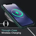 thumbnail image 6 of JETech Matte Case for iPhone 12/12 Pro 6.1-Inch, Shockproof Military Grade Drop Protection, Frosted Translucent Back Phone Cover, Anti-Fingerprint (Dark Green), 6 of 6