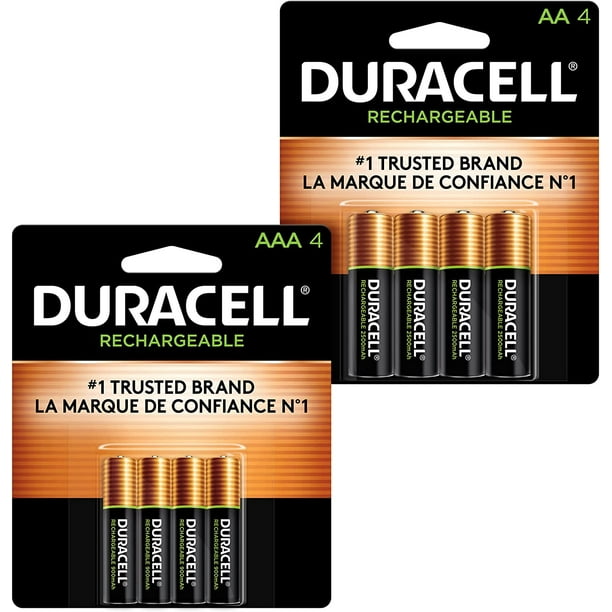 Duracell Piles AA4 / AAA4 Rechargeable Paquet Avec Chargeur -  Deliver-Grocery Online (DG), 9354-2793 Québec Inc.