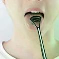 thumbnail image 2 of Dual comes Tongue Scraper Cleaners Recomable Oral Health Cleaning Brcomh Hygiene Care Toothbrcomh Mouth Fresh Breath Scraping, 2 of 6