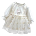 thumbnail image 2 of LOVZFMLL Robe Dégradée Sans Manches en Maille pour Filles à la Mode Robe Décontractée et Confortable, 2 of 4