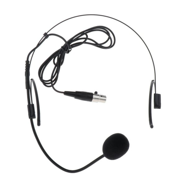 Auriculares Micrófono de de Oreja de 3,5 Mm XLR con Cable de 4 piezas para Sistemas de Micrófono Inalámbricos Yuyangstore Micrófono de cabeza desgastada