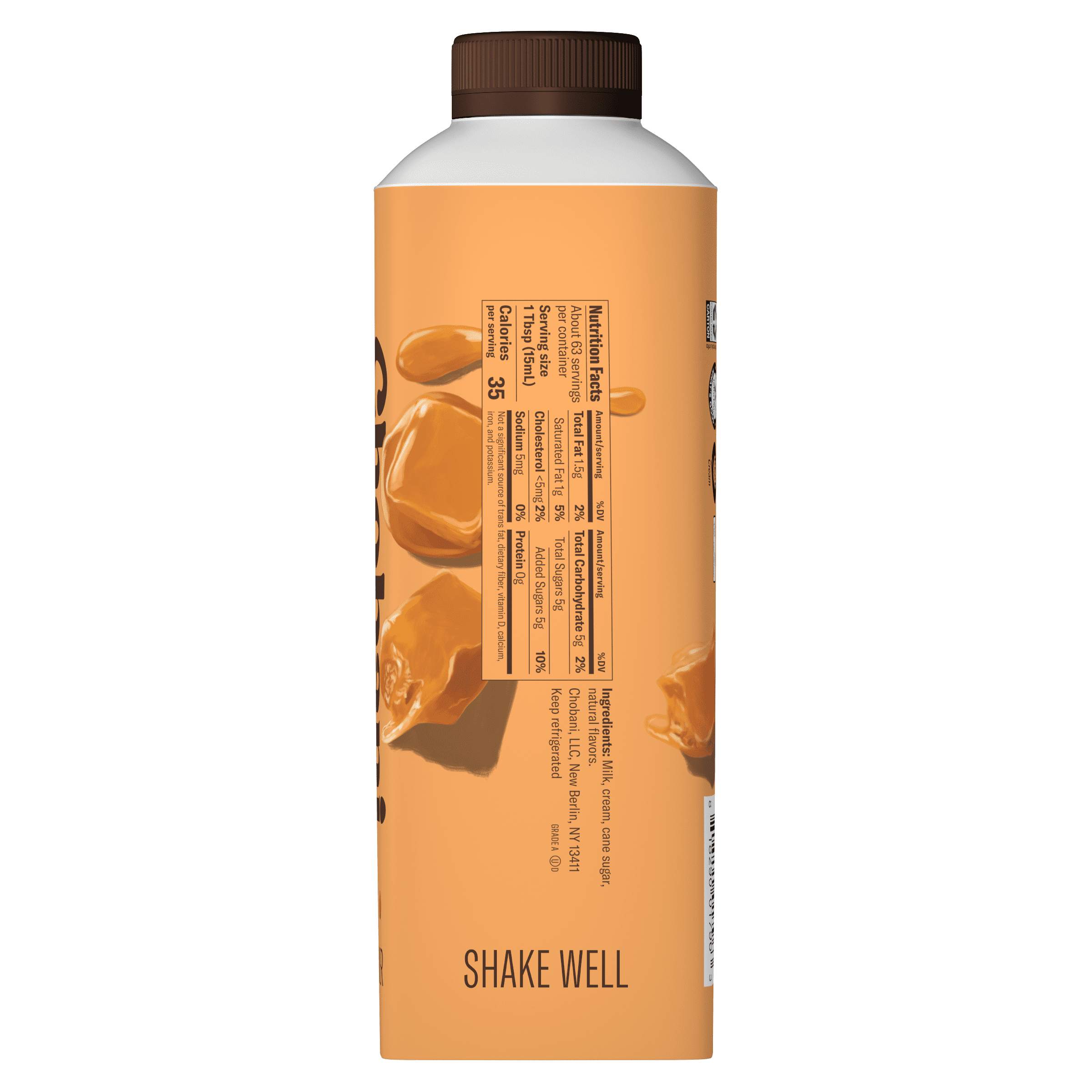 Chobani Coffee Creamer Caramel Macchiato 32 fl oz Carton