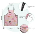thumbnail image 7 of Ballet Princess Pattern Kids Aprons for Girls and Boys,Adjustable Neck Strap Toddler Aprons for Kids Cooking Baking, 7 of 7
