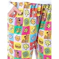 thumbnail image 3 of Scooby-Doo Womens' Relp Paw Squares All-Over Graphic Print Sleep Lounge Pajama Pants Sleepwear Loungewear, 3 of 5