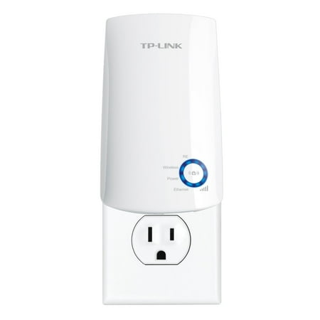 TP-Link - N300 Wi-Fi Range Extender with Ethernet Port - White