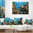 thumbnail image 4 of Designart Coral Colony Panorama - Photography Throw Pillow - 12x20, 4 of 5