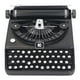 thumbnail image 1 of Modelo de máquina de escribir antigua Máquina de escribir manual portátil Máquina de escribir portátil negra Modelo de máquina de escribir antigua Negro Retro Vintage Anggrek Otros, 1 of 7