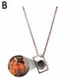 thumbnail image 1 of Rose gold Camera Shape Pendant Personalized Photo Custom Projection Necklace Gi L0J3, 1 of 9