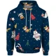 thumbnail image 5 of Sudadera con capucha de copo de nieve para hombre, sudaderas con capucha geniales para hombre, novedad en sudaderas y sudaderas, ropa navideña Y2k, regalo de Papá Noel, 5 of 5