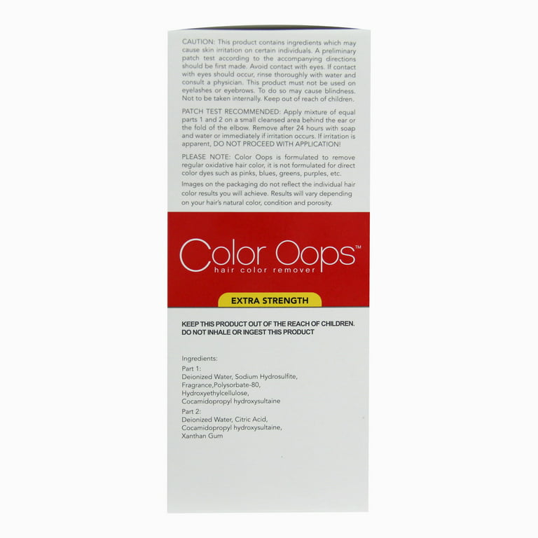 Color Oops Hair Color Remover, Extra Strength, 1 ct