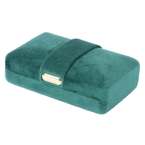 IMIKEYA Green Jewelry Wrapping Box with Soft Flannel Material for Elegant Storage and Display of Jewelry Pieces