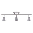 thumbnail image 4 of WAC Lighting Solo 3-Light LED Energy Star Aluminum Fixed Rail in Brushed Nickel, 4 of 4