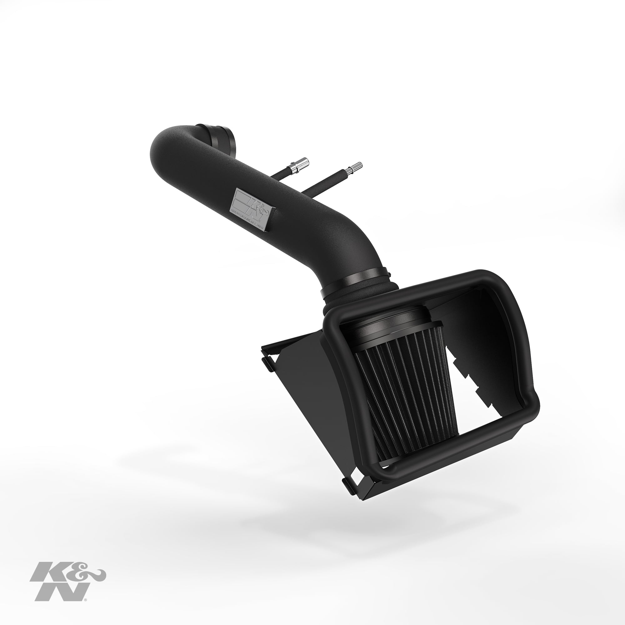 K&N Cold Air Intake Kit High Performance, Guaranteed to Increase