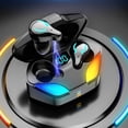 thumbnail image 4 of TWS Stereo Noise Cancellation Earbuds, Bluetooth 5.1 Wireless In-Ear Headphones with Touch Control, IPX5 Waterproof, 6H Use,3S Connection, Ultra-Low Latency, Gaming for Ps5, Pc, Ps4, Mac, Switch, 4 of 8