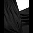 thumbnail image 1 of Vestido Ajustado con Escote en V Negro Talla S, 1 of 10